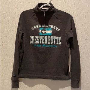 Quarter zip pullover